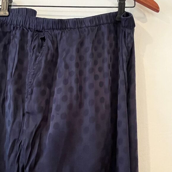 Haven Well Within Navy Blue Pajama Set XXL Polka Dot Lounge Sleep - Picture 6 of 8